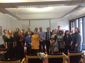 NIHR suicide prevention grant: photo of collaborators 2016